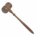 Premium 10" Genuine Walnut Gavel - AndersonTrophy.com