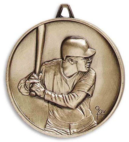 Premium Relief Series Baseball Medal - AndersonTrophy.com