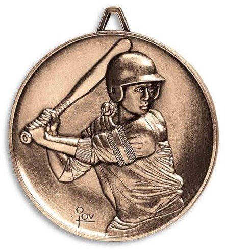 Premium Relief Series Baseball Medal - AndersonTrophy.com