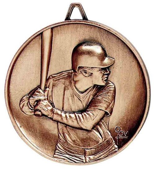 Premium Relief Series Baseball Medal - AndersonTrophy.com