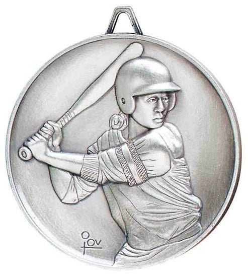 Premium Relief Series Baseball Medal - AndersonTrophy.com