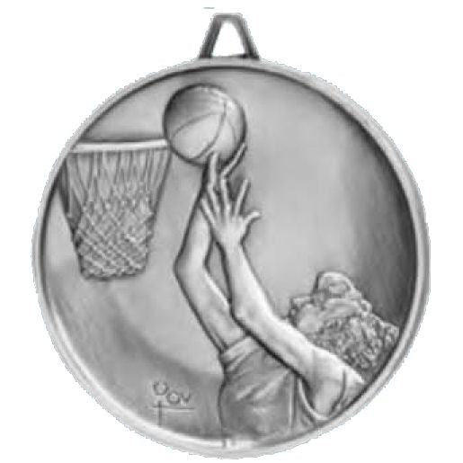 Premium Relief Series Basketball Medal - AndersonTrophy.com