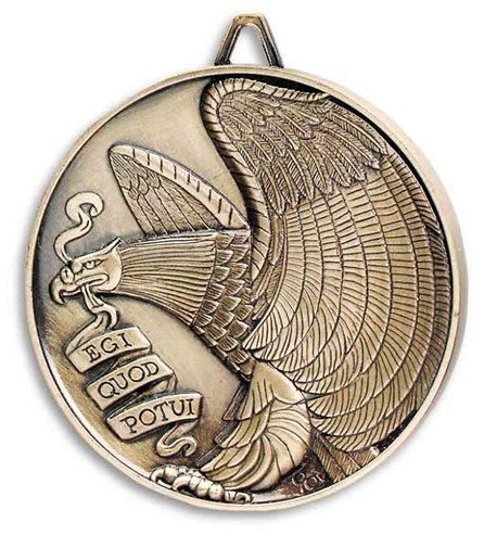 Premium Relief Series Eagle Medal - AndersonTrophy.com