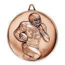 Premium Relief Series Football Medal - AndersonTrophy.com
