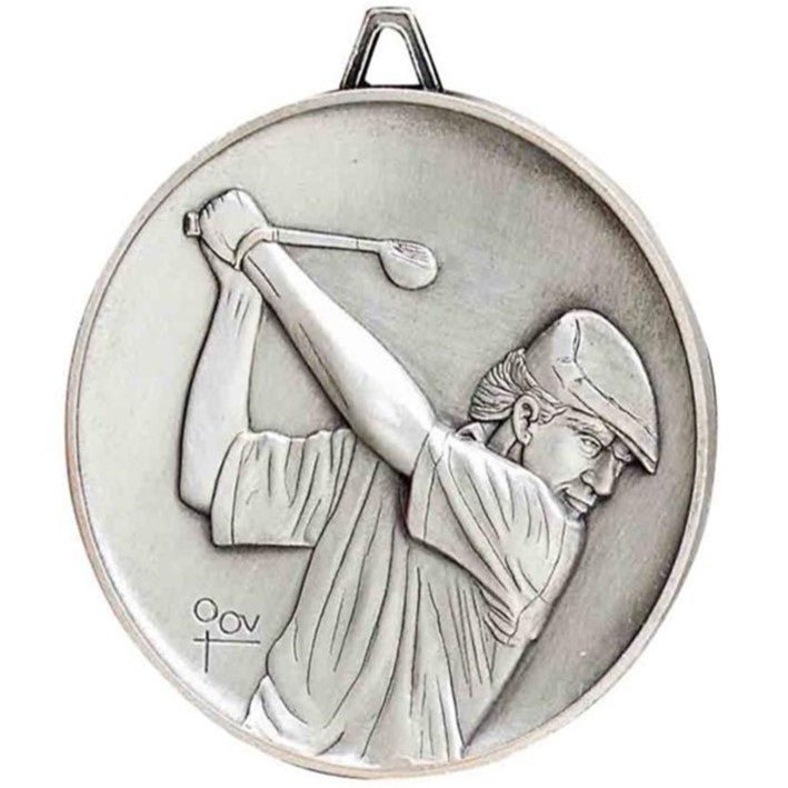 Premium Relief Series Golf Medal - AndersonTrophy.com