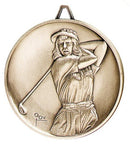 Premium Relief Series Golf Medal - AndersonTrophy.com
