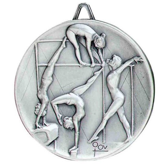 Premium Relief Series Gymnastics Medal - AndersonTrophy.com