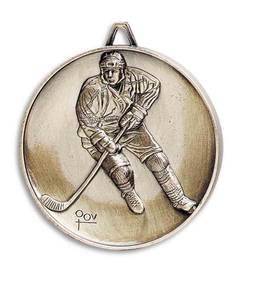 Premium Relief Series Hockey Medal - AndersonTrophy.com