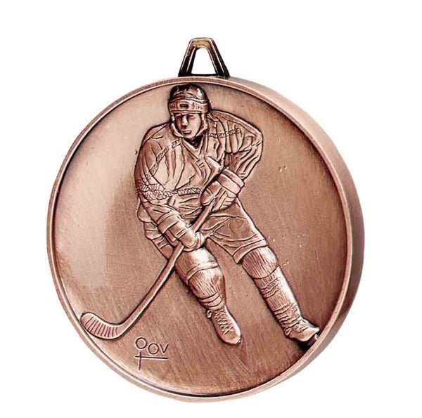 Premium Relief Series Hockey Medal - AndersonTrophy.com