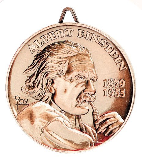 Premium Relief Series Science Medal - AndersonTrophy.com