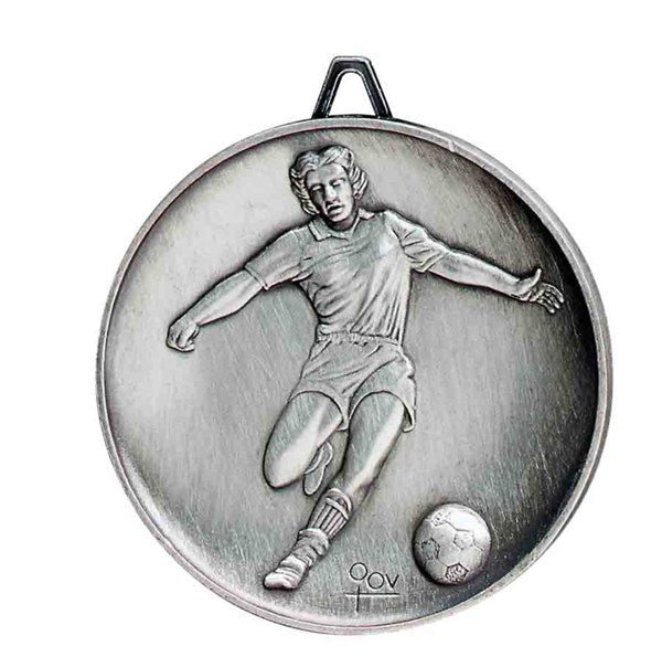 Premium Relief Series Soccer Medal - AndersonTrophy.com
