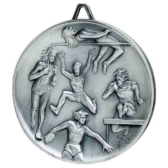 Premium Relief Series Track & Field Medal - AndersonTrophy.com