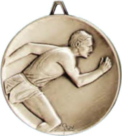 Premium Relief Series Track Medal - AndersonTrophy.com