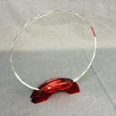 Promo Round Red Arch Glass Award - AndersonTrophy.com