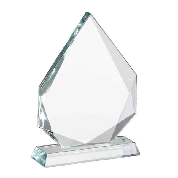Radiant Diamond Glass Award - AndersonTrophy.com