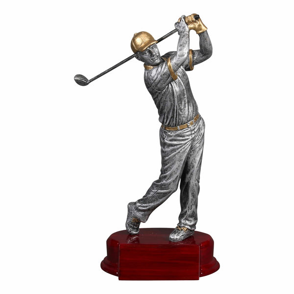 RFC Sport Series Male Modern Golfer Resin - AndersonTrophy.com