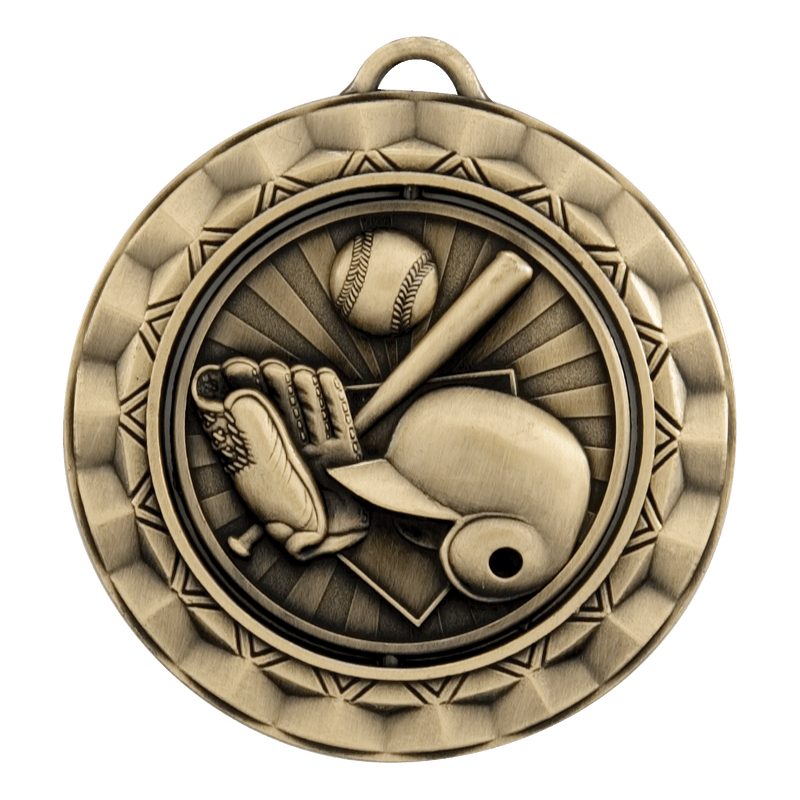 Ripple Spinner Series Baseball Medals - AndersonTrophy.com