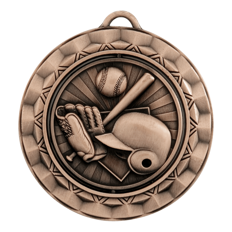 Ripple Spinner Series Baseball Medals - AndersonTrophy.com
