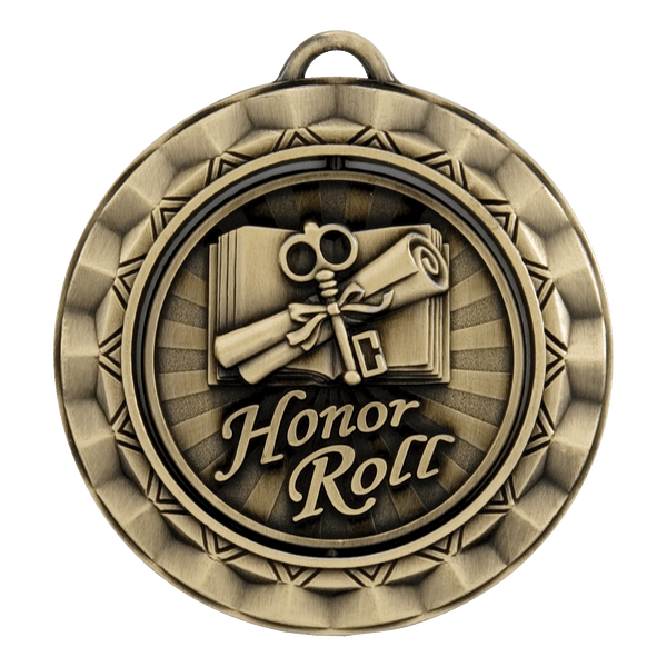 Ripple Spinner Series Honor Roll Medals - AndersonTrophy.com