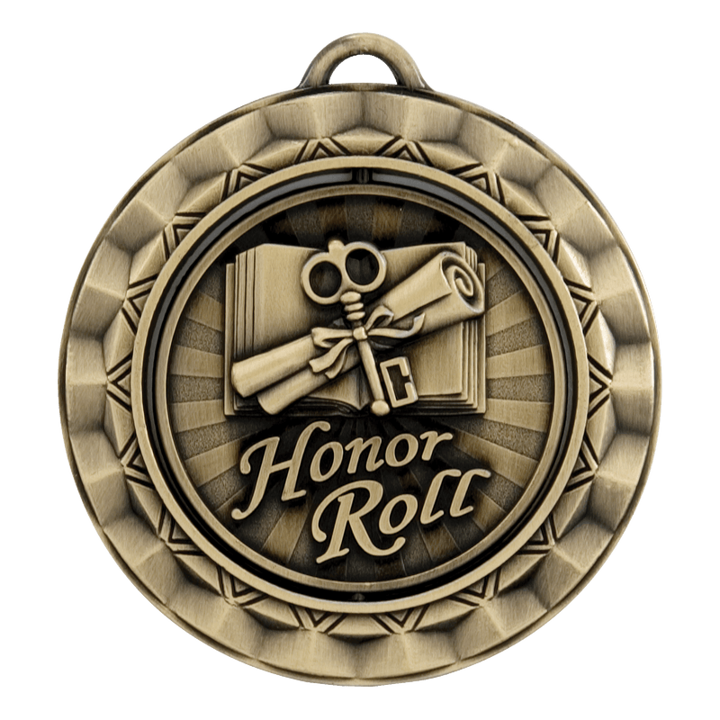 Ripple Spinner Series Honor Roll Medals - AndersonTrophy.com