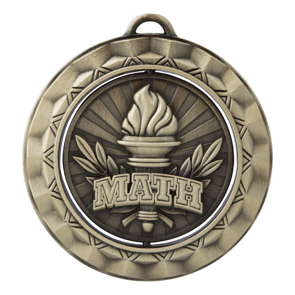 Ripple Spinner Series Math Themed Medals - AndersonTrophy.com