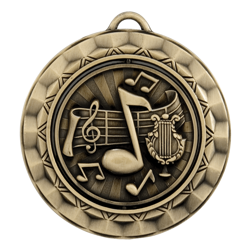 Ripple Spinner Series Music Themed Medals - AndersonTrophy.com