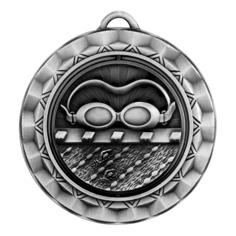 Ripple Spinner Series Swim Themed Medals - AndersonTrophy.com