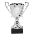 Ripple Wave Trophy Cup - Silver - AndersonTrophy.com