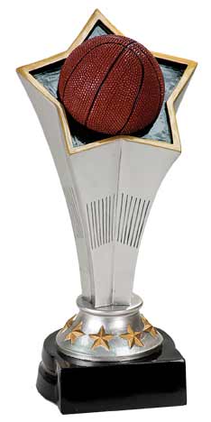 Rising Star Basketball Resin - AndersonTrophy.com