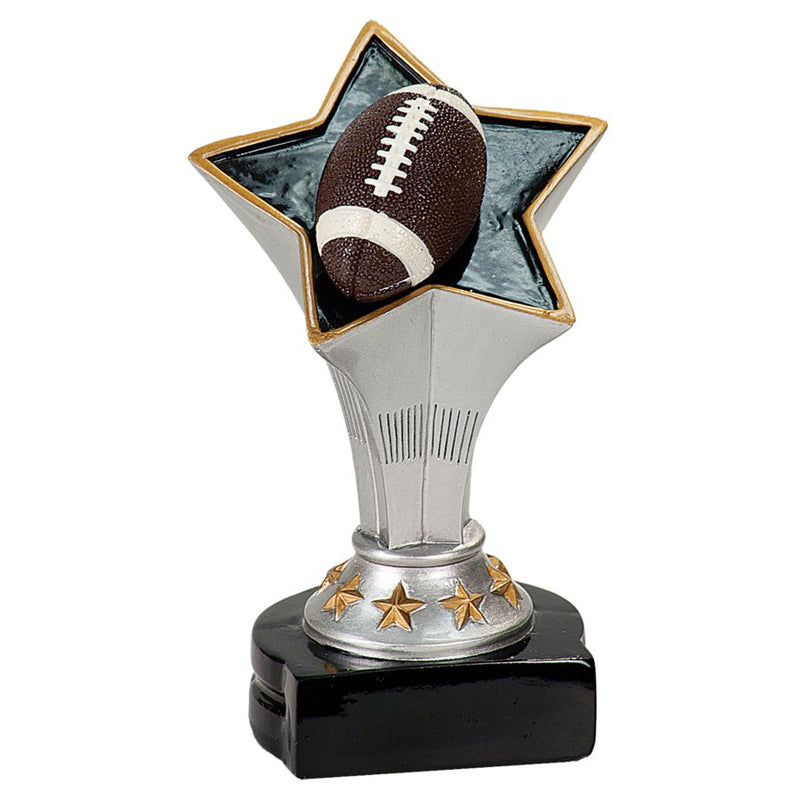 Rising Star Football Resin - AndersonTrophy.com