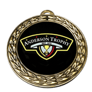 Roman Wreath Custom Insert Medal - AndersonTrophy.com