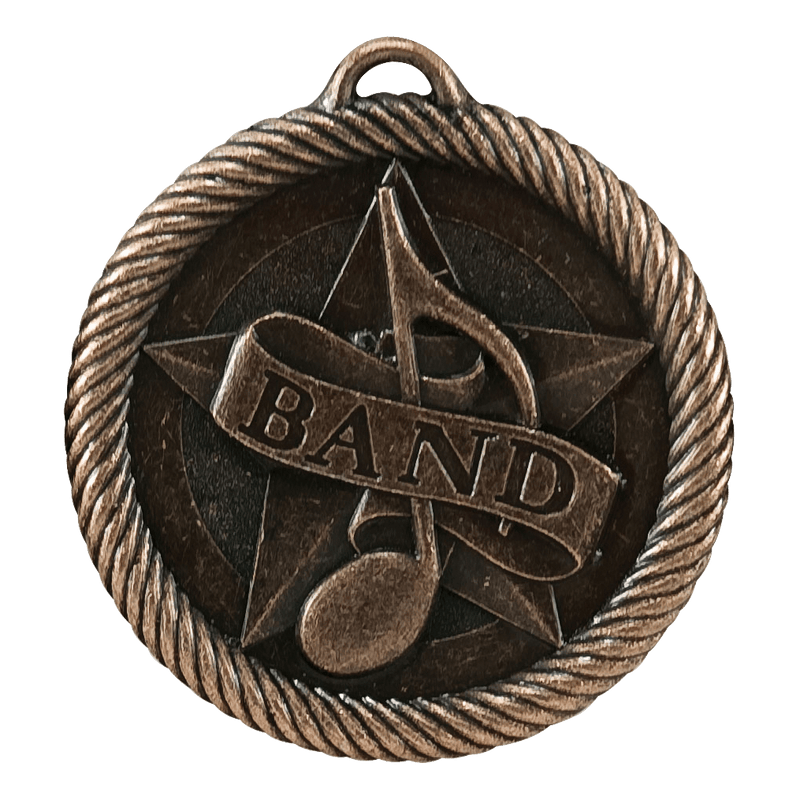 Rope Wreath Band Themed Medals - AndersonTrophy.com