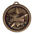 Rope Wreath Graduate Themed Medals - AndersonTrophy.com