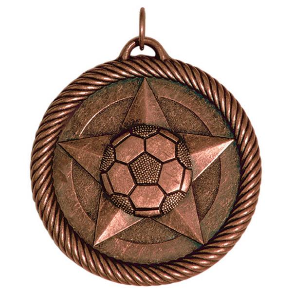 Rope Wreath Soccer Themed Medals - AndersonTrophy.com