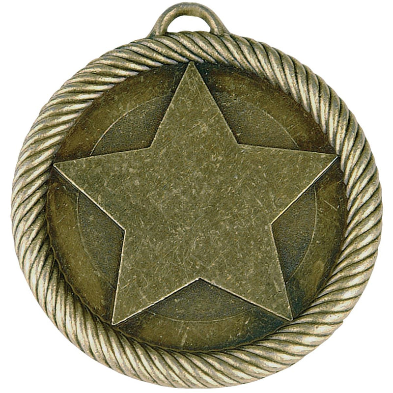 Rope Wreath Star Themed Medals - AndersonTrophy.com