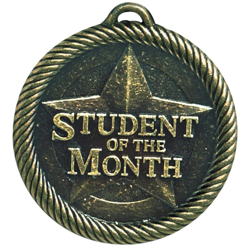 Rope Wreath Student of the Month Themed Medals - AndersonTrophy.com