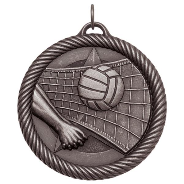 Rope Wreath Volleyball Themed Medals - AndersonTrophy.com