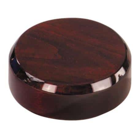 Rosewood Piano Finish Gavel Sounding Block - AndersonTrophy.com