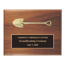 Series 2PC237 Premium Groundbreaking Shovel Plaque - AndersonTrophy.com