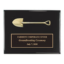 Series 2PC237 Premium Groundbreaking Shovel Plaque - AndersonTrophy.com