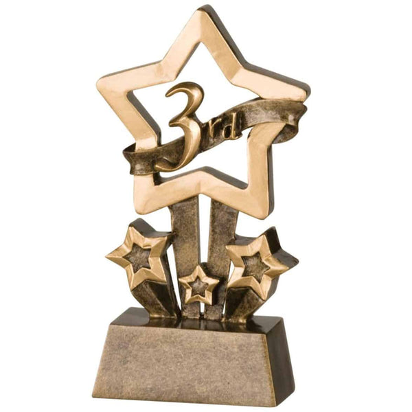 Shadow Star 3rd Place Resin - AndersonTrophy.com