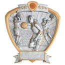 Shield Legends Basketball Resin - AndersonTrophy.com