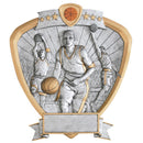 Shield Legends Basketball Resin - Male - AndersonTrophy.com