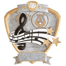Shield Legends Music Resin - AndersonTrophy.com