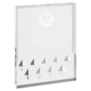 Silver Diamond Mirage Series Acrylic Award - AndersonTrophy.com