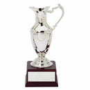 Silver Plated Claret Jug on Rosewood Piano Finish Base - AndersonTrophy.com