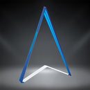 Spearhead Series Acrylic Award - Blue - AndersonTrophy.com