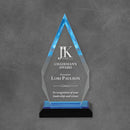 Spectra Arrow Acrylic Corporate Award - Blue - AndersonTrophy.com