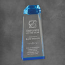 Spectra Obelisk Acrylic Corporate Award - Blue - AndersonTrophy.com