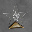 Spectra Star Acrylic Corporate Award - Gold - AndersonTrophy.com